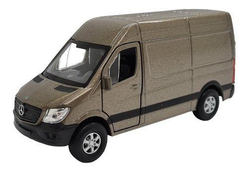 Imagem de Miniatura Mercedes Benz Sprinter Furgão Marron 1:38