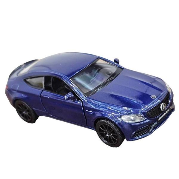 Imagem de Miniatura Mercedes C63 S AMG 2019 RMZ 1:32 Metal e Fricção Azul