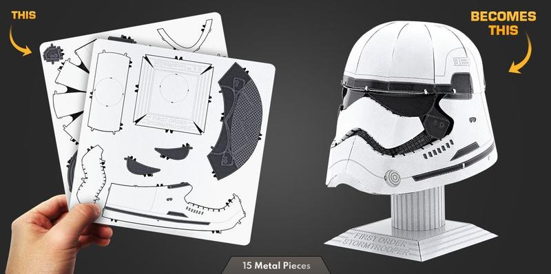 Imagem de Miniatura Montar Metal Star Wars First Order Stormtrooper