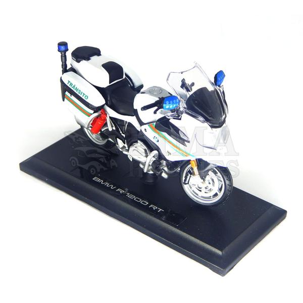 Imagem de Miniatura Moto Bmw R 1200 Rt Brigada De Trânsito Portugal 1/18 Maisto 32306