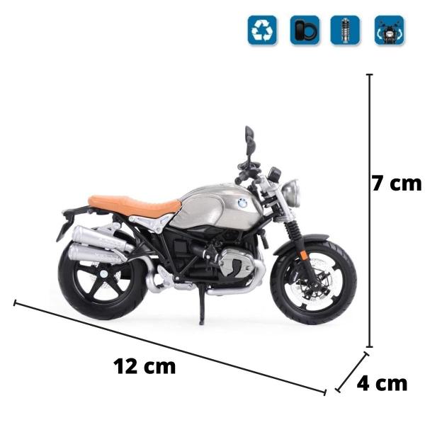 Imagem de Miniatura Moto Bmw R-Nine T Scrambler 1/12 Maisto 31101