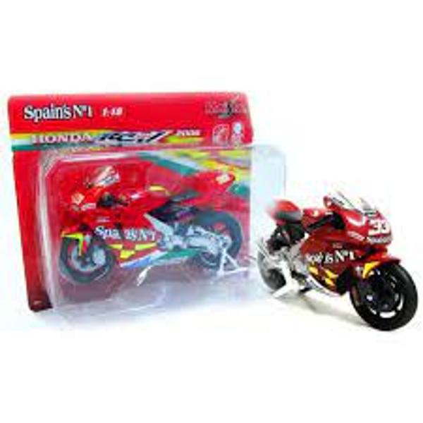 Imagem de Miniatura Moto de Ferro 1:18 Honda RC 211V Colecionável Maisto - Honda ou Yamaha