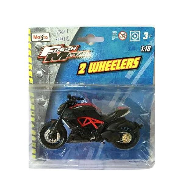 Imagem de Miniatura Moto Ducati Diavel Carbon 1/18 Preto Maisto 35300