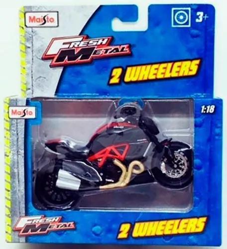 Imagem de Miniatura Moto Ducati Diavel Vermelha/preta Maisto 1/18