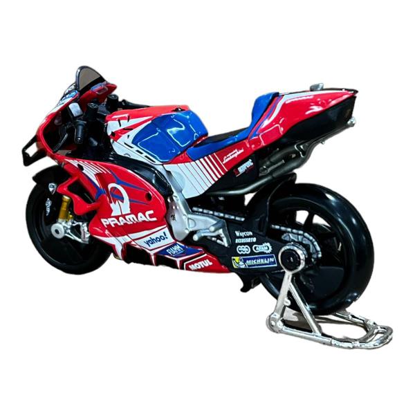 Imagem de Miniatura Moto Ducati GP 2021 5 Johann Zarco 1:18