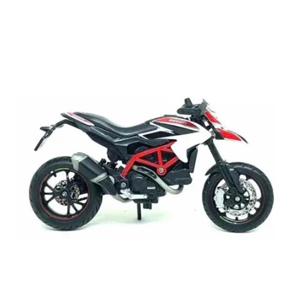 Imagem de Miniatura Moto Esportiva Ducati Hypermotard Sp Colecionar