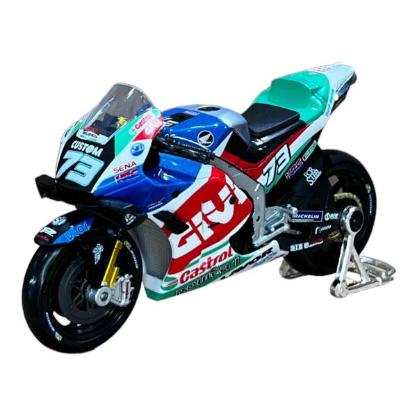 Imagem de Miniatura Moto GP 2021 Honda 73 Alex Marquez 1:18