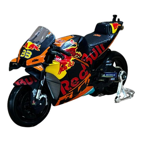 Imagem de Miniatura Moto GP 2021 KTM RC16 Redbull Brad Binder 33 1:18