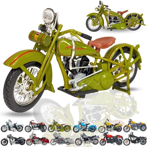 Imagem de Miniatura Moto Harley Davidson De Metal Maisto Oficial