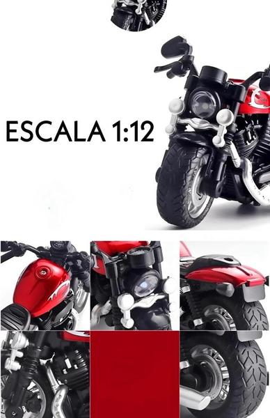 Imagem de Miniatura Moto Harley Davidson Escala 1:12 XZ-1191