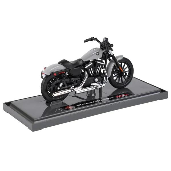 Imagem de Miniatura Moto Hd Sportster Iron 883 1/18 Cinza Maisto 31360