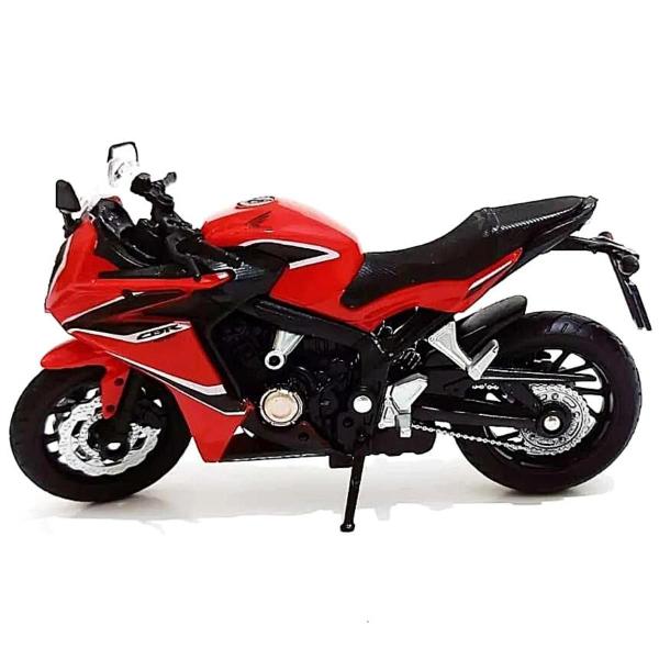 Imagem de Miniatura Moto Honda Cbr1000 1/18 Vermelho Welly 19660