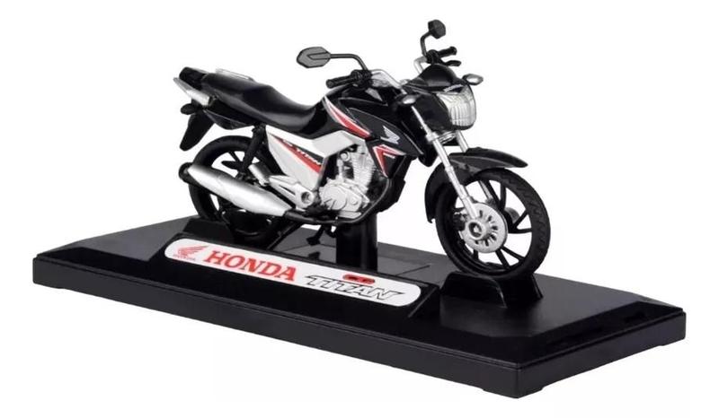 Imagem de Miniatura Moto Honda CG Titan 160 - 2016 1/18 Licenciada