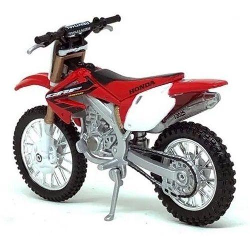 Imagem de Miniatura Moto Honda Crf 450r Vermelha Maisto 1/18