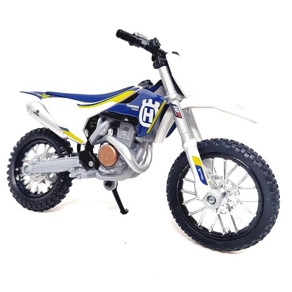 Imagem de Miniatura Moto Husqvarna Fc 450 1/18 Branca Maisto 35300