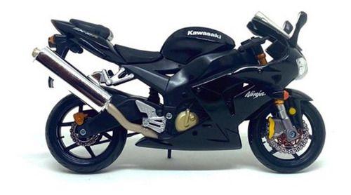 Imagem de Miniatura Moto Kawasaki Ninja Zx10r Preta Maisto 1/12