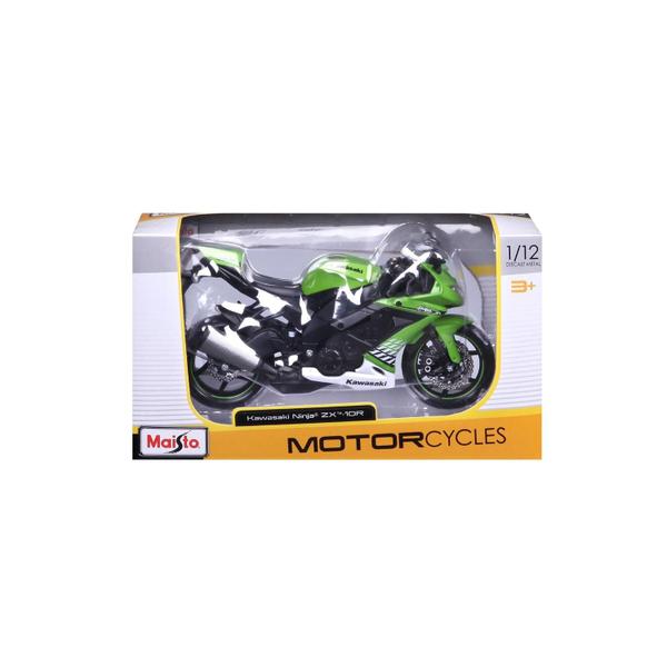 Imagem de Miniatura Moto MC Kawasaki Ninja ZX-10R - 1:12 - Maisto