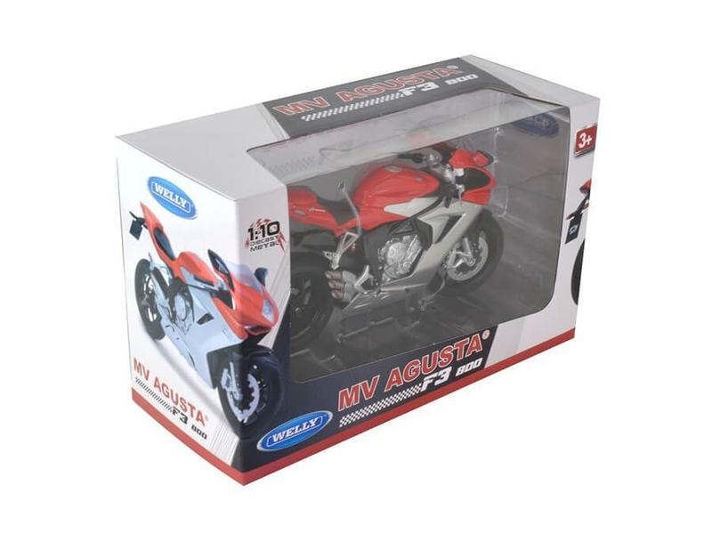 Imagem de Miniatura Moto MV Agusta F3 800 1:10 - Welly