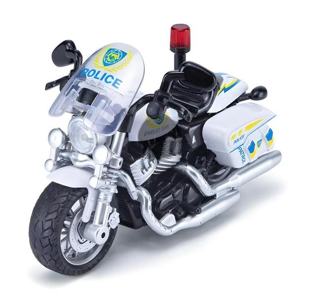 Imagem de Miniatura Moto Policial Escala 1:12 XZ-1385