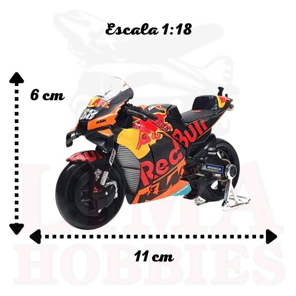 Imagem de Miniatura Moto Red Bull Ktm Factory Racing 88 Oliveira 1/18 Maisto 34371