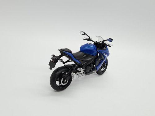 Imagem de Miniatura Moto Suzuki Gsx S1000 F Azul Welly 1:18