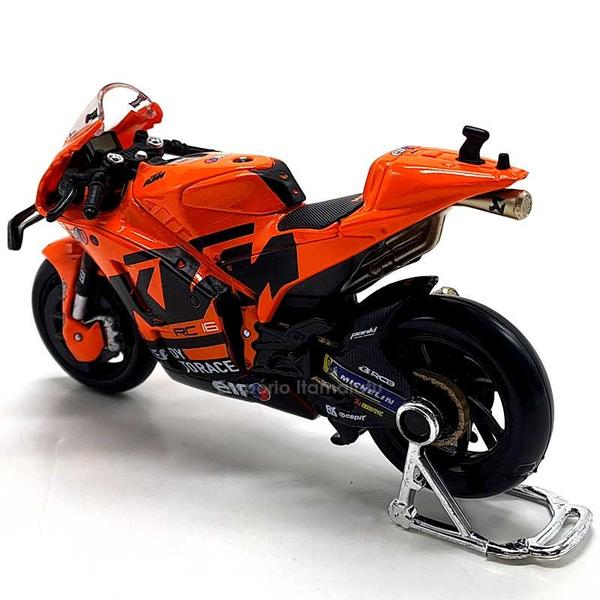 Imagem de Miniatura Moto Tech 3 KTM Factory Racing 2021 9 Danilo Petrucci - 1:18