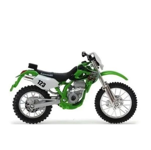 Imagem de Miniatura Moto Trilha Kawasaki Klx250sr Motinha Ferro Maisto