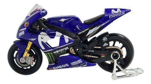 Imagem de Miniatura Moto Yamaha 25 Maverick Vinales Metal 1:18