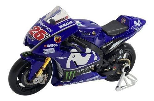 Imagem de Miniatura Moto Yamaha 25 Maverick Vinales Metal 1:18