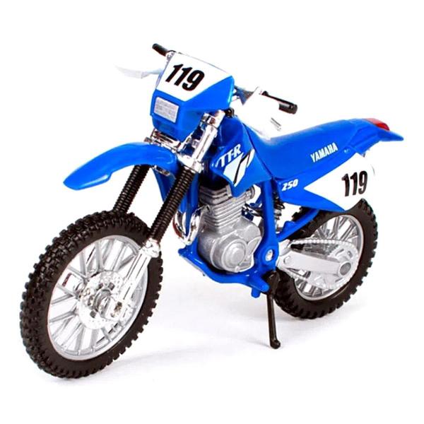 Imagem de Miniatura Moto Yamaha Tt-R 250 1/18 Azul Maisto 35300