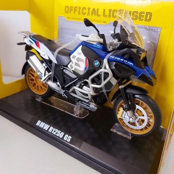 Imagem de Miniatura Motocicleta Moto BMW R1250 GS - Escala 1/12 - CCA