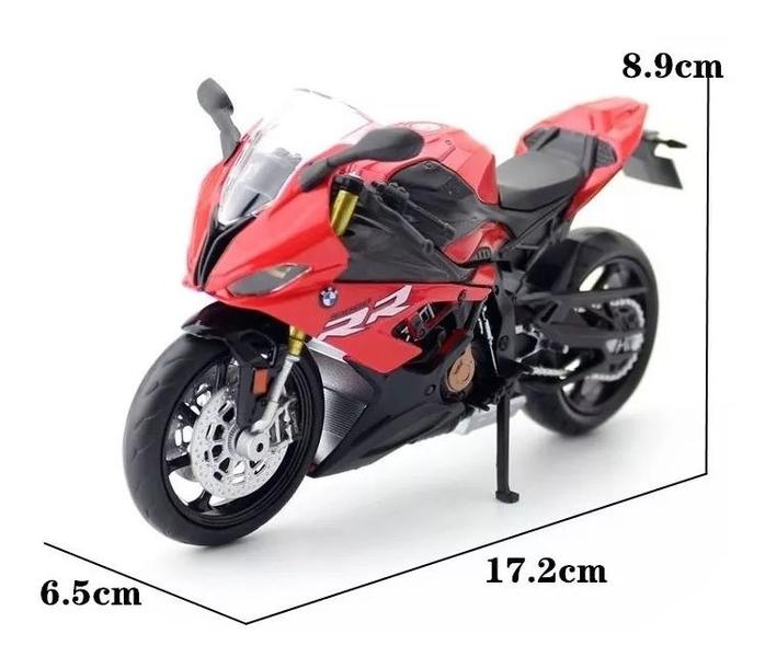 Imagem de Miniatura Motocicleta Moto BMW S1000RR - Escala 1/12