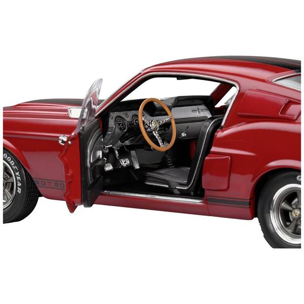 Imagem de Miniatura Mustang Shelby GT500 1967 1:18 Solido Vermelho