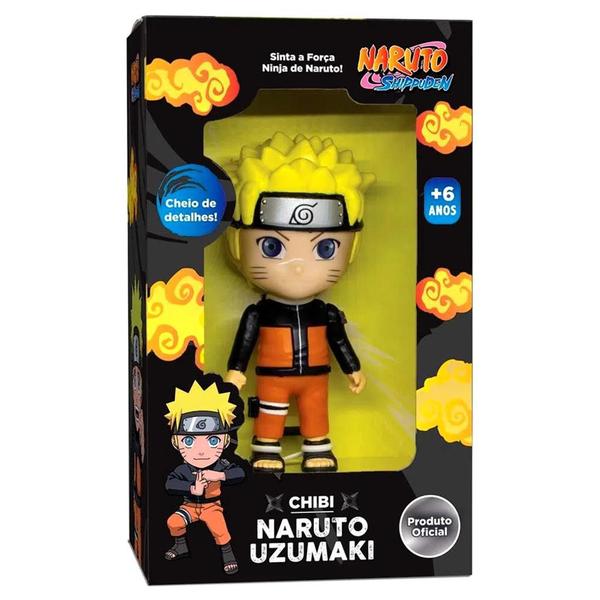 Imagem de Miniatura Naruto Shippuden Uzumaki Infantil 14cm - Elka Brinquedos