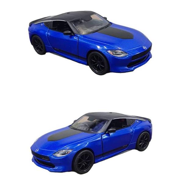 Imagem de Miniatura Nissan Fairlady Z Customized Edition 2023 Kinsmart 1:36 Metal e Fricção Azul