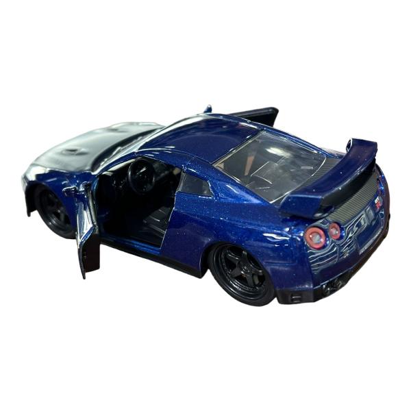 Imagem de Miniatura Nissan GTR R35 Azul Brian Velozes e Furiosos 1:32