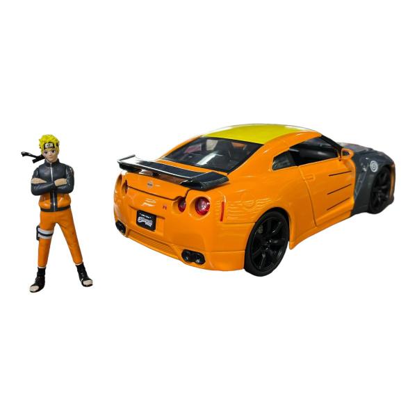 Imagem de Miniatura Nissan GTR R35 Naruto com Boneco Jada 1:24