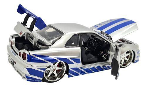 Imagem de Miniatura Nissan Skyline Gtrr34 Velozes E Furiosos Jada 1:24