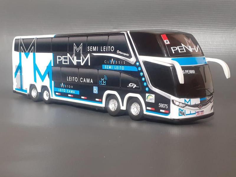 Imagem de Miniatura Ônibus Penha 2 Andares 30Cm