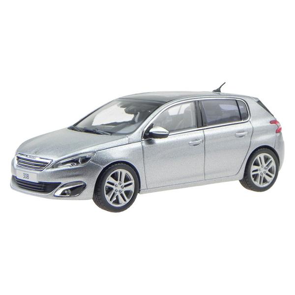 Imagem de Miniatura Peugeot 308 Ixo Models Cinza Escala 1/43