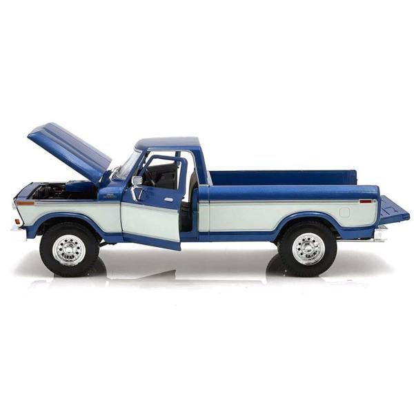 Imagem de Miniatura Picape Ford USA F-150 1979 Azul 1/18 Maisto 31462