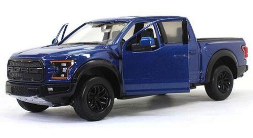 Imagem de Miniatura Pick Up Ford F-150 Raptor 2017 Azul Motormax