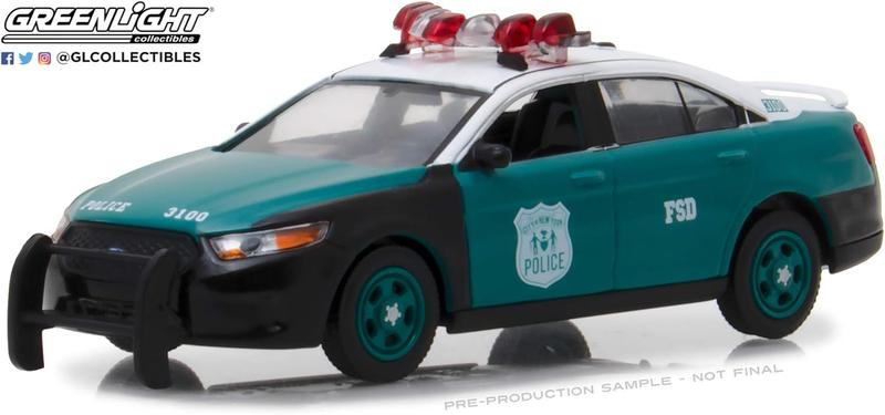 Imagem de Miniatura Policia NYPD Interceptor HWS3 Ford Sedan 1/43