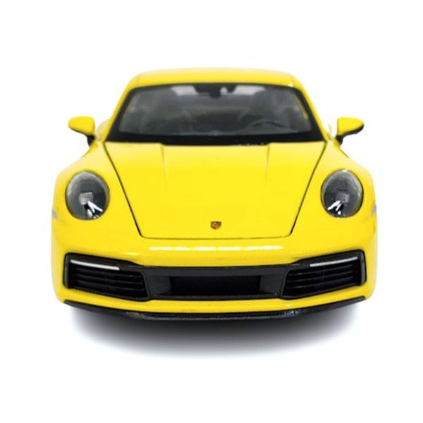 Imagem de Miniatura Porsche 911 Carrera 4S Amarelo Welly 1/24