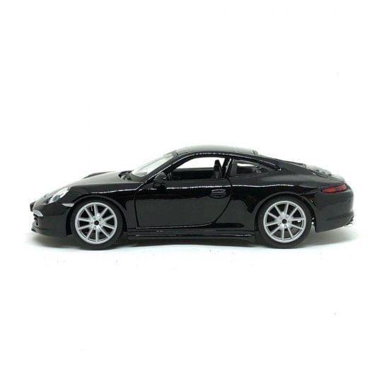 Imagem de Miniatura Porsche 911 Carrera S 1/24 Plus Preto Bburago 21065