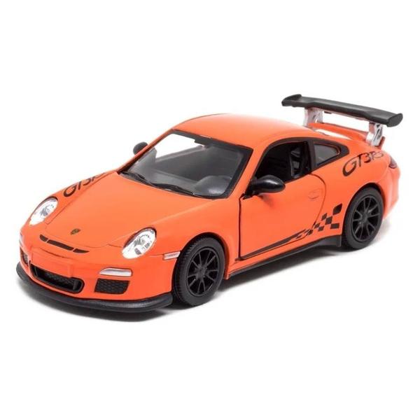 Imagem de Miniatura Porsche 911 GT3 RS 2010 Kinsmart 1/36 Metal e Fricção Laranja