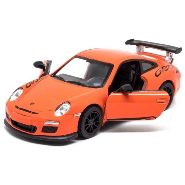 Imagem de Miniatura Porsche 911 GT3 RS 2010 Kinsmart 1/36 Metal e Fricção Laranja