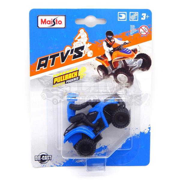 Imagem de Miniatura Quadriciclo Avts Azul Com Piloto Azul Maisto 15026