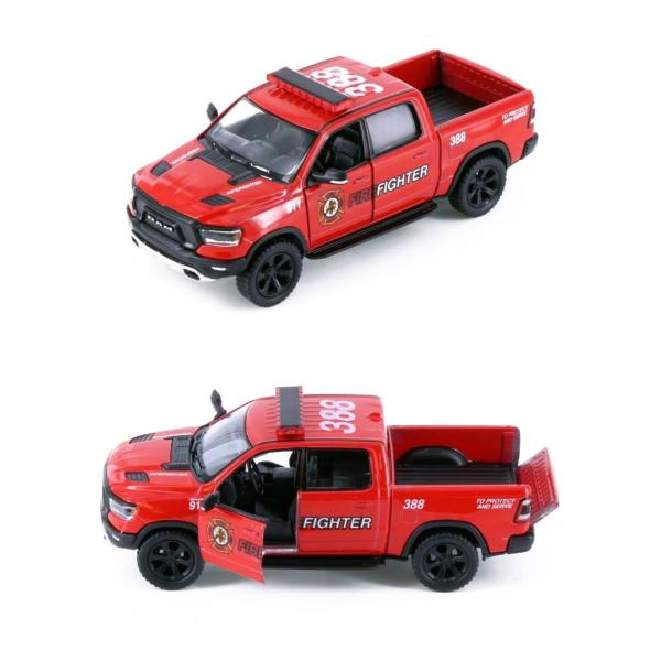 Imagem de Miniatura RAM 1500 2019 Bombeiro 1/46 Kinsmart KT5413DR