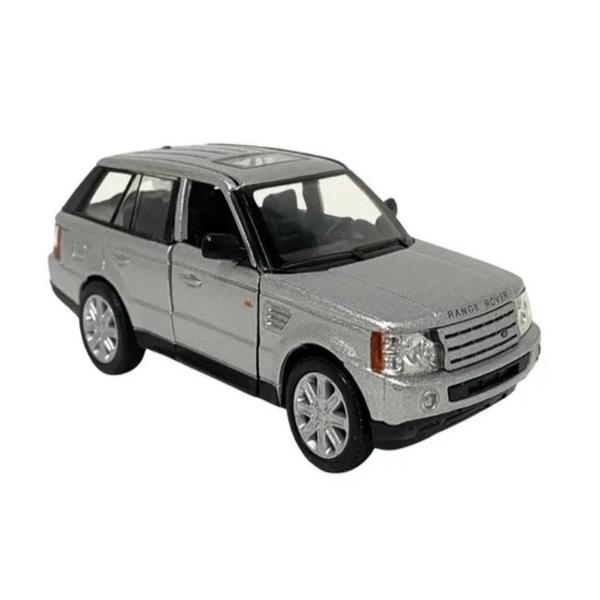 Imagem de Miniatura Ranger Rover Sport Kinsmart 1/38 Metal e Fricção Prata